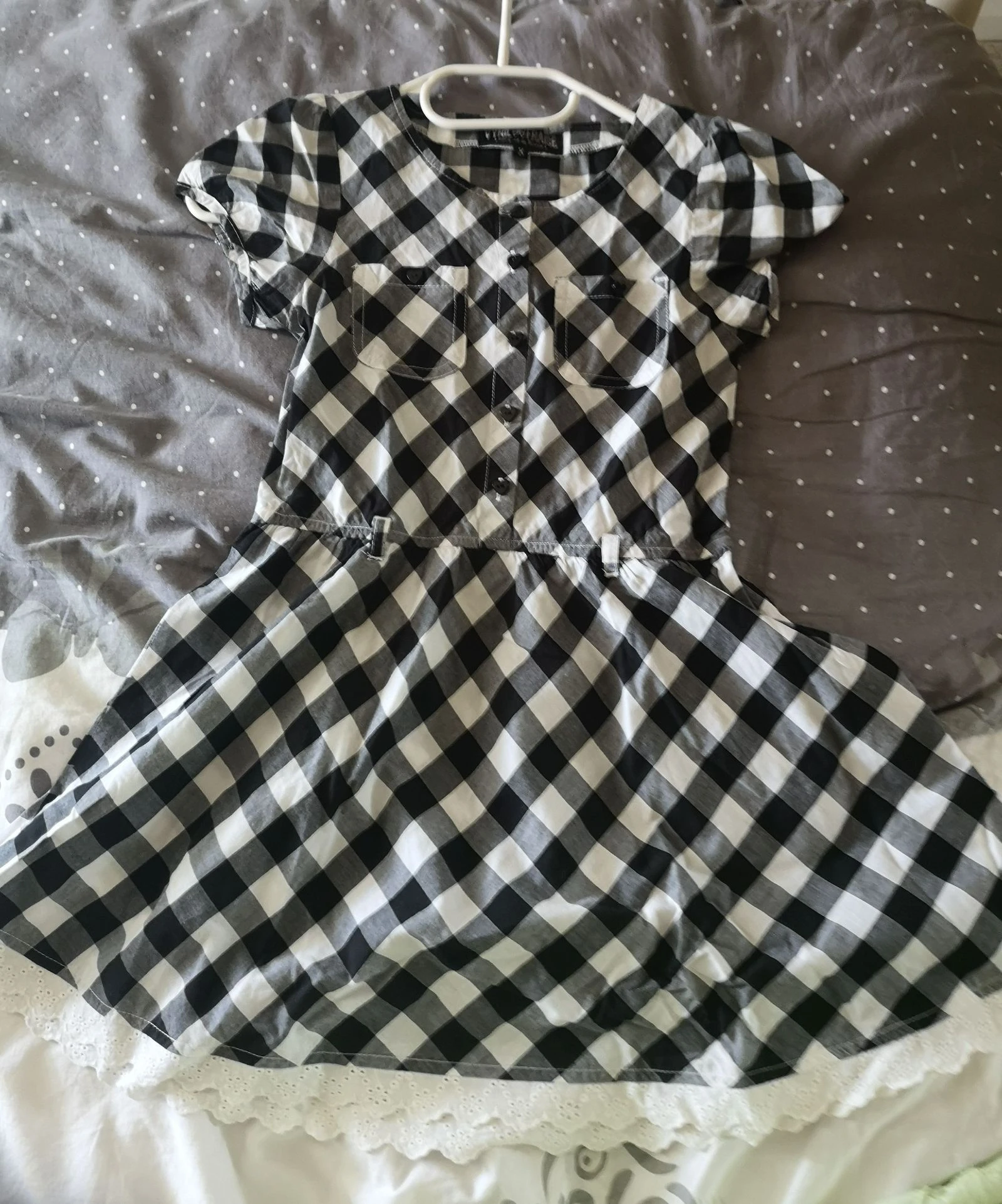 Robe vintage coton 8 ans